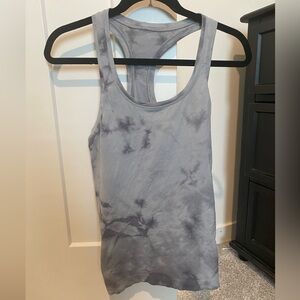 Lululemon Swiftly 2.0 tank Marble Dye Marble Grey EUC Size 8